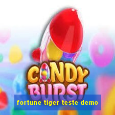 fortune tiger teste demo